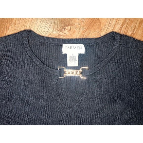 Carmen Marc Valvo Sweater - Picture 2 of 4